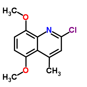 2-Chloro-5,8-dimethoxy-4-methylquinoline Structure,58868-27-2Structure