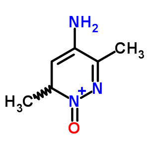 3,6-Dimethyl-1-oxo-6h-pyridazin-4-amine Structure,58869-98-0Structure