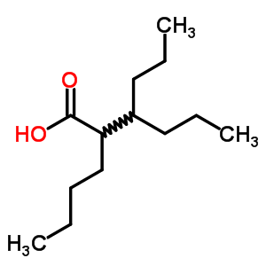 2-Butyl-3-propylhexanoicacid Structure,58888-89-4Structure