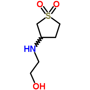 2-(1,1-Dioxo-tetrahydro-1lambda*6*-thiophen-3-yl-amino)-ethanol Structure,58903-81-4Structure