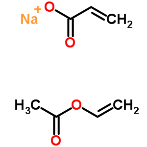 2-Propenoic acid, polymer with ethenyl acetate, sodium salt Structure,58931-94-5Structure