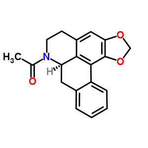 (7R)-6,7,7a,8-tetrahydro-7-acetyl-5h-benzo[g]-1,3-benzodioxolo[6,5,4-de]quinoline Structure,5894-74-6Structure