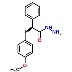 4-Methoxy-alpha-phenylhydrocinnamic acid hydrazide Structure,58973-44-7Structure