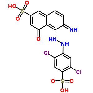 6-Amino-5-[(2,5-dichloro-4-sulfophenyl)azo]-4-hydroxy-2-naphthalenesulfonic acid Structure,58989-42-7Structure