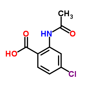 2-(Acetylamino)-4-chloroBenzoic acid Structure,5900-56-1Structure