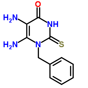 5,6-Diamino-1-benzyl-2-sulfanylidene-pyrimidin-4-one Structure,59008-19-4Structure