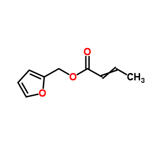 2-Butenoic acid,2-furanylmethyl ester Structure,59020-84-7Structure