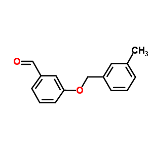 3-[(3-Methylbenzyl)oxy]benzaldehyde Structure,590354-44-2Structure