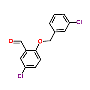 5-Chloro-2-[(3-chlorobenzyl)oxy]benzaldehyde Structure,590360-20-6Structure