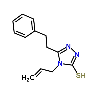 4-Allyl-5-(2-phenylethyl)-4H-1,2,4-triazole-3-thiol Structure,590376-39-9Structure