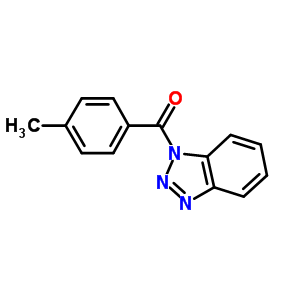 1-(4-Methylbenzoyl)-1h-benzotriazole Structure,59046-28-5Structure