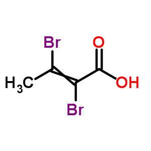 2-Butenoic acid, 2,3-dibromo- Structure,59110-15-5Structure