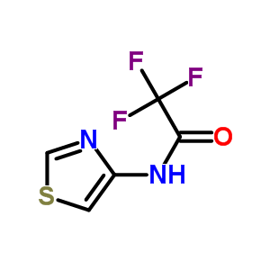 2,2,2-Trifluoro-n-4-thiazolyl-acetamide Structure,59134-92-8Structure