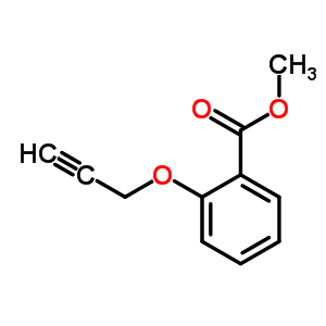 Methyl 2-(2-propynyloxy)benzenecarboxylate Structure,59155-84-9Structure