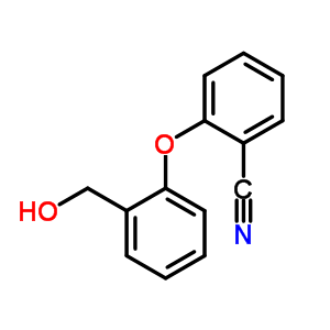 2-[2-(Hydroxymethyl)phenoxy]benzenecarbonitrile Structure,59167-65-6Structure