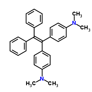 Benzenamine,4,4-(2,2-diphenylethenylidene)bis[n,n-dimethyl- Structure,59260-77-4Structure