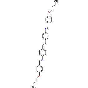 N,n’-bis(p-butoxybenzylidene)-alpha,alpha’-bi-p-toluidine Structure,59261-10-8Structure