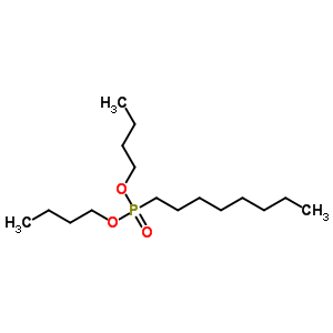 Octylphosphonic acid dibutyl ester Structure,5929-67-9Structure