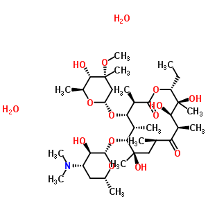 Erythromycin a dihydrate Structure,59319-72-1Structure