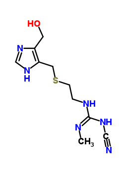 Hydroxymethyl cimetidine Structure,59359-50-1Structure