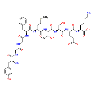 Beta-endorphin (1-9) Structure,59481-79-7Structure