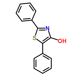 2,5-Diphenyl-1,3-thiazol-4-ol Structure,59484-42-3Structure