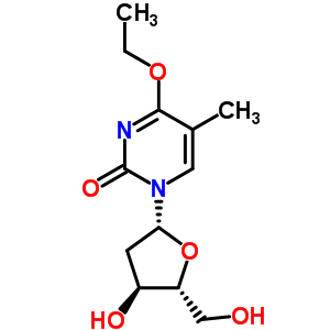 O(4)-乙基胸腺嘧啶脫氧核苷結(jié)構(gòu)式_59495-22-6結(jié)構(gòu)式