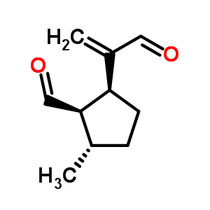 (1R,2s,5s)-2-methyl-5-(3-oxoprop-1-en-2-yl)cyclopentane-1-carbaldehyde Structure,5951-57-5Structure