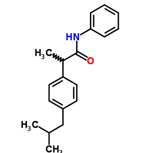 2-(4-Isobutylphenyl)-2-methylacetanilide Structure,59512-29-7Structure