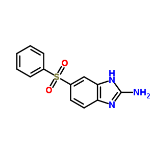 6-(Phenylsulfonyl)-1h-benzo[d]imidazol-2-amine Structure,59530-20-0Structure