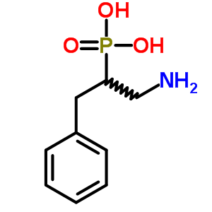 2-Amino-1-benzylethylphosphonic acid Structure,59590-70-4Structure