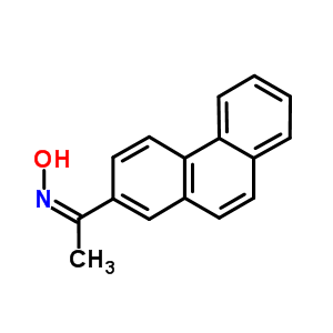 1-(2-菲)-乙酮肟結(jié)構(gòu)式_5960-77-0結(jié)構(gòu)式