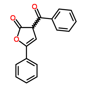 3-Benzoyl-5-phenyl-3h-furan-2-one Structure,59624-49-6Structure