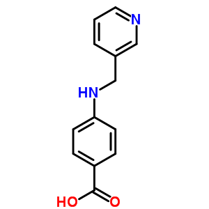 4-[(Pyridin-3-ylmethyl)-amino]-benzoic acid Structure,5966-19-8Structure