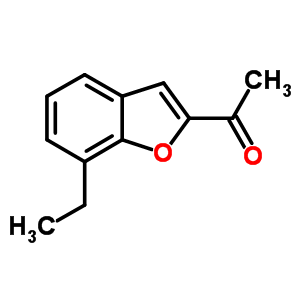 2-Acetyl-7-ethylbenzofuran Structure,59664-03-8Structure