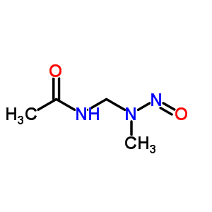 N-methyl-n-acetylaminomethyl-nitrosamine Structure,59665-11-1Structure