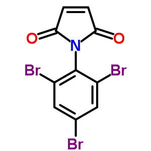 1-(2,4,6-Tribromophenyl)pyrrole-2,5-dione Structure,59789-51-4Structure