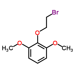 2-(2-Bromoethoxy)-1,3-dimethoxybenzene Structure,59825-50-2Structure