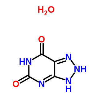 8-Azaxanthine monohydrate Structure,59840-67-4Structure