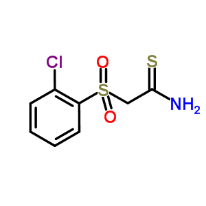 2-(2-Chlorobenzenesulphonyl)thioacetamide Structure,59865-85-9Structure