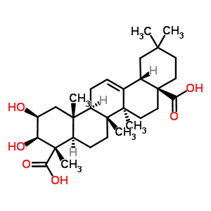 Medicagenic acid Structure,599-07-5Structure