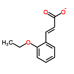 (E)-3-(2-乙氧基苯基)丙-2-烯酸結(jié)構(gòu)式_59923-03-4結(jié)構(gòu)式