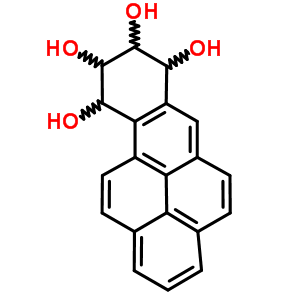 7,8,9,10-Tetrahydroxytetrahydrobenzo(a)pyrene Structure,59957-91-4Structure