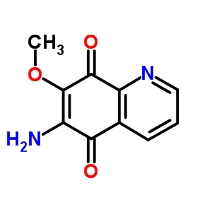 6-Amino-7-methoxy-quinoline-5,8-dione Structure,59962-98-0Structure