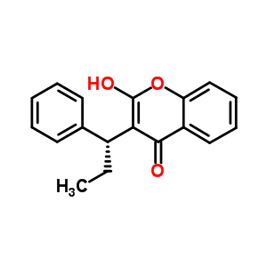 (R)-苯丙香豆素結(jié)構(gòu)式_5999-27-9結(jié)構(gòu)式