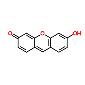 6-Hydroxy-3-xanthen-3-one Structure,60025-94-7Structure