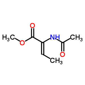 Methyl-2-n-acetyl crotanoate Structure,60027-53-4Structure