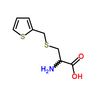 2-Amino-3-(thiophen-2-ylmethylsulfanyl)propanoic acid Structure,60114-95-6Structure