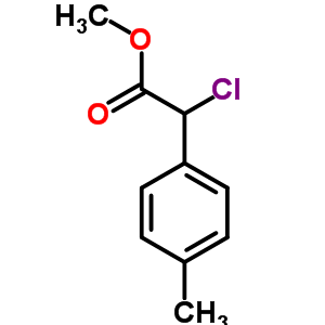 Methyl p-methyl-alpha-chloro phenylacetate Structure,60162-33-6Structure