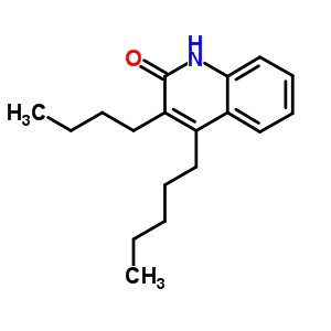 3-Butyl-4-pentyl-1h-quinolin-2-one Structure,6017-89-6Structure